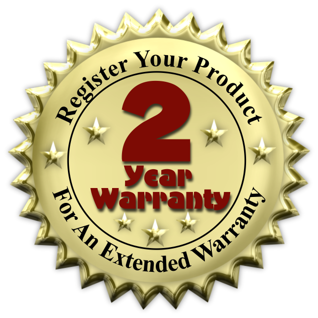 2 Year Warranty